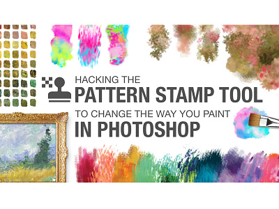 Photoshop Breakthrough: Hacking the Pattern Stamp Tool brush digital art digital illustration digital painting illustration impressionist photoshop photoshop brush