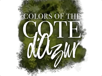 Colors of the Côte d'Azur 2 brush color color palette colour palette photoshop photoshop brush watercolor watercolour