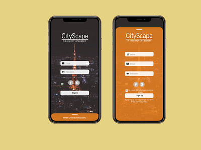 Login screens for a travel app app design minimal ui ux