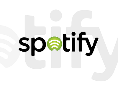 Spotify Logo Exploration black concept green logo wifi