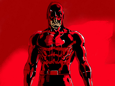 Daredevil - Inking & Coloring in Procreate