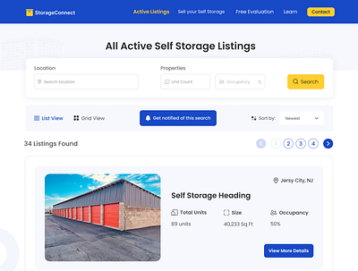 Search Results for Storage Containers - List View css design figma html ui web design