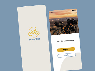 DailyUI - SplashScreen app bike bikeshop dailyui ios splashscreen sport