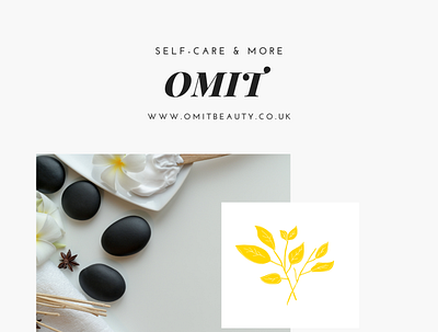 Omit Media Kit branding illustration logo minimal vector