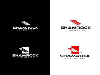 Draft for Shamrock Logo identity logo