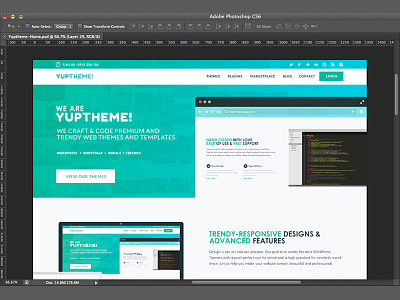 Yuptheme - A New Theme Makers | Draft #1 templates themes web designers web developers