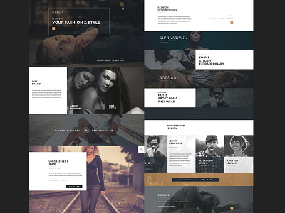 Fashion Web Design