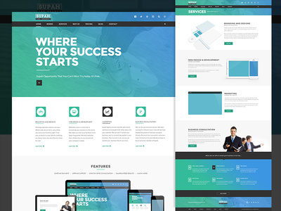 Agency - Service Page by Jenn Pereira - Dribbble