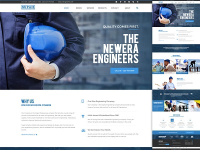 Industrial/Engineering Web Design engineering industrial web design website