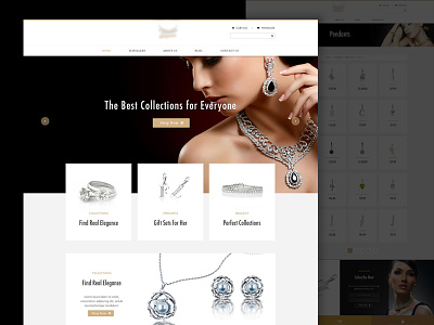 Jewellery Shop Web Design