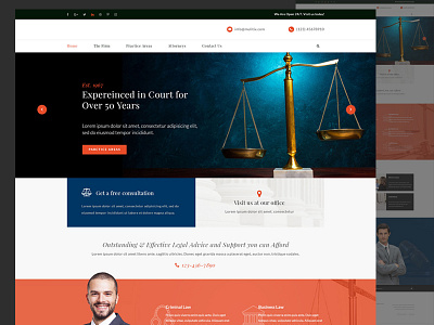 Law/Attorney Web Design attorney law firm lawyer web design