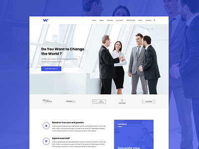 Modern Agency and Business Web Design business corporate modern web design wordpress