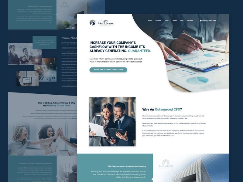 Landing Page Design landing page webdesign agency creative web design landing page design