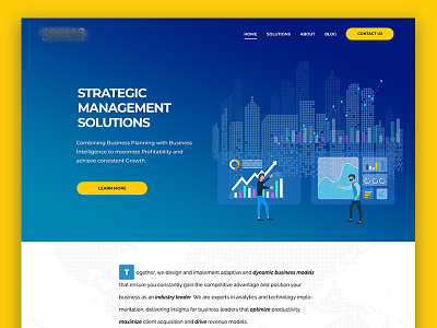 Finance & Business Management Web Design