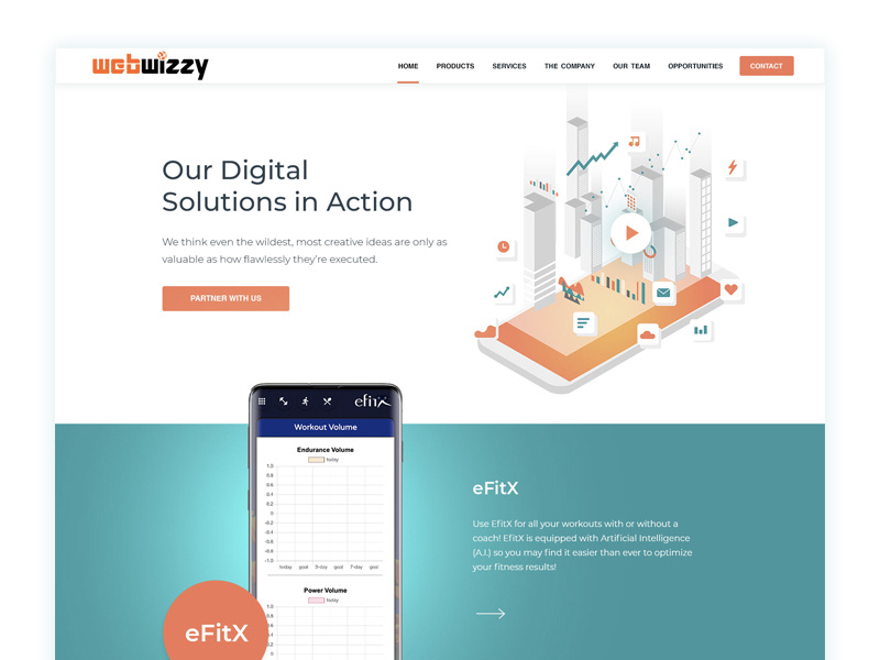 Web Design for an AI Software Company wordpress website digital software web development web developer web design