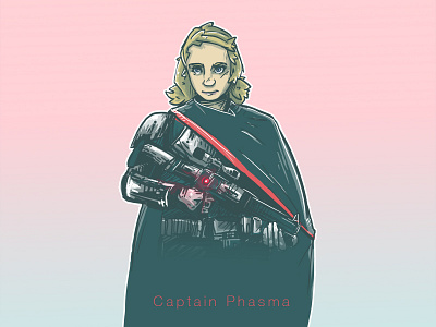 Captain Phasma captain phasma chrome gwendoline christie star wars stormtrooper
