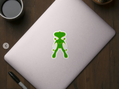 Samer Brasil (13) Sticker Aliens