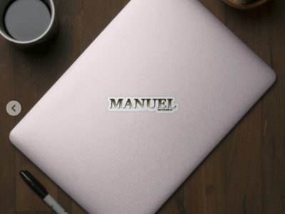 MANUEL. MY NAME IS MANUEL/SAMER BRASIL, Sticker