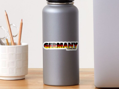 GERMANY. I LOVE YOU GERMANY. SAMER BRASIL. DEUTSCHLAND @samerbrasil design germany i love you illustration my name is samer brasil samerbrasil sticker