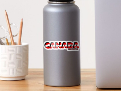 CANADA. I LOVE YOU CANADA. SAMER BRASIL Sticker