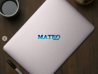 MATEO. MY NAME IS MATEO/SAMER BRASIL, Sticker