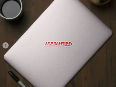 ALEJANDRO. MY NAME IS ALEJANDRO/SAMER BRASIL Sticker