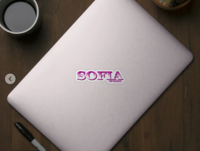 SOFIA. MY NAME IS SOFIA. SAMER BRASIL. Sticker