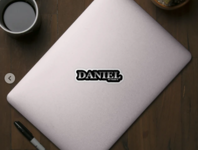 DANIEL. MY NAME IS DANIE. SAMER BRASIL. Sticker @samerbrasil daniel design illustration my name is samer brasil samerbrasil sticker