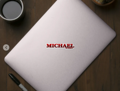 MICHAEL. MY NAME IS MICHAEL. SAMER BRASIL. Sticker @samerbrasil animation design illustration michael my name is samer brasil samerbrasil sticker