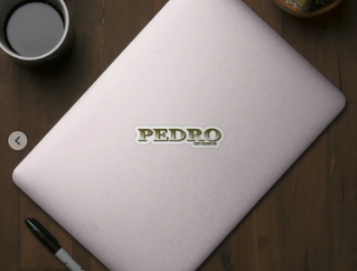 PEDRO. MY NAME IS PEDRO. SAMER BRASIL. Sticker @samerbrasil animation design illustration magnet my name is pedro samer brasil samerbrasil sticker