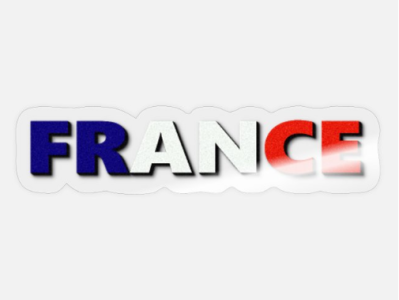 FRANCE. SAMER BRASIL, Sticker