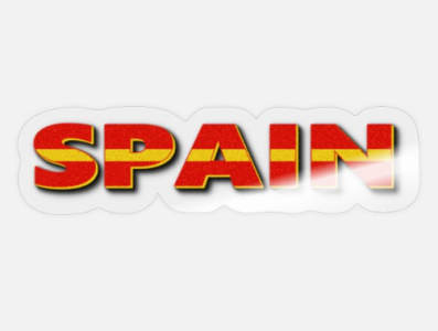 SPAIN. SAMER BRASIL (ESPAÑA) Sticker