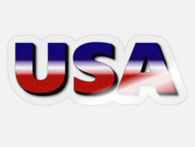 USA/UNITED STATES. SAMER BRASIL, Sticker