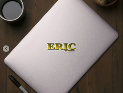 ERIC. MY NAME IS ERIC. SAMER BRASIL. Sticker @samerbrasil branding design illustration logo my name is name eric samer brasil samerbrasil sticker