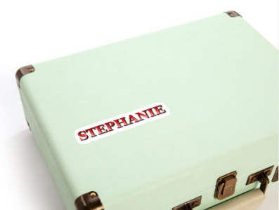 STEPHANIE. MY NAME IS STEPHANIE. SAMER BRASIL, Sticker