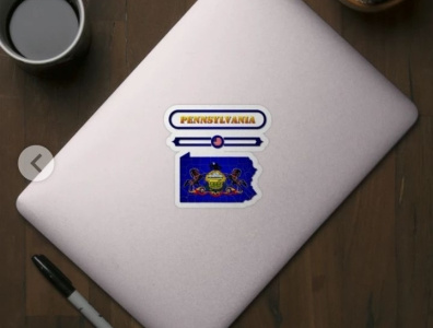 PENNSYLVANIA STATE, UNITED STATES, USA. SAMER BRASIL. Sticker