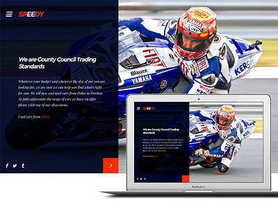 Speedy action car css html motor psd speed ui unique ux webdesign