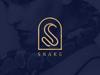 S Logo beauty logo concept creative logo designer eyecatchy golden initials lineart logo luxury minimalist modern monogram logo snake snake logo symbol worthart