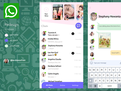 Redesign Whatsapp