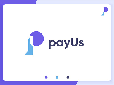 payUs Brand Identity | P Letter Logo