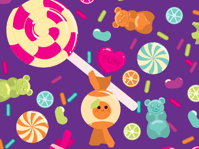 Candy! candy food illustration illustrator vector