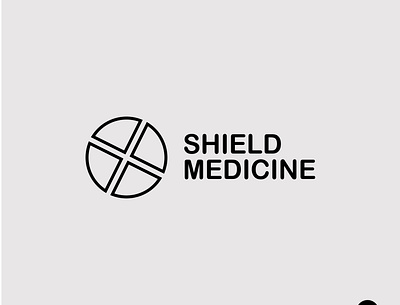 shield medicine logos brand identity branding identity logo logotype mark symbol typography