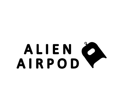 ALIEN AIR POD brand identity branding design icon identity logo logotype mark symbol typography