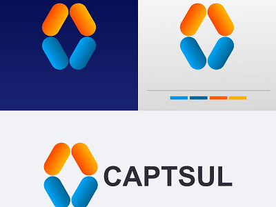 captsul animation brand identity branding design icon identity logo logotype mark symbol typography