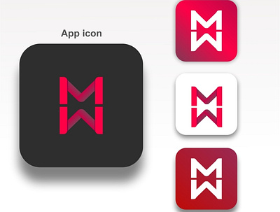 MW ROBOTIC APP CONCEPT animation brand identity branding design icon identity logo logotype mark symbol typography