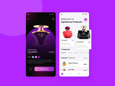 Perfume Ui Design