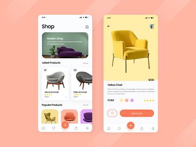 Furniture e-commerce App