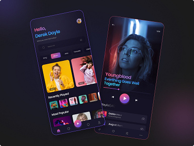 Music Ui Design