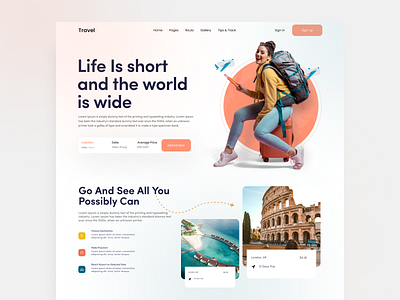 Travel Web Design