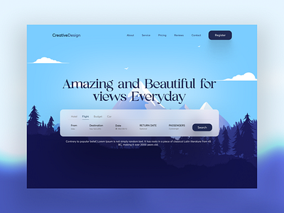 Travel Web Design